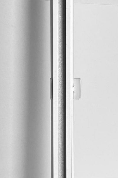 ARIKAN HOME Single Aluminum Oven Painted Decorative White Curtain Rail (225CM)