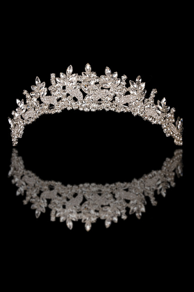 Hayalperest boncuk Coroana de nunta de mireasa din piatra de cristal Coroana ...