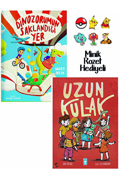 Timaş Çocuk 1. ve 2. Sınıf Okuma Seti 2 Kitap Dinozorumun Saklandığı Yer - Uz...