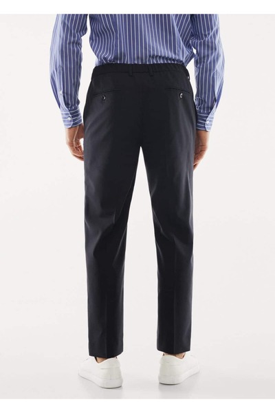 MANGO Man Nefes Alabilen Slim Fit Kumaş Pantolon