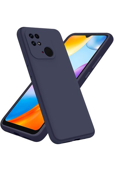 Fibaks Xiaomi Redmi 10C - Poco C40 Kılıf Kamera Çıkıntılı Içi Kadife Lansman ...