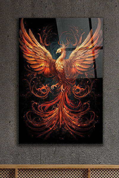 ACRES Anka Kuşu Cam Tablo 2