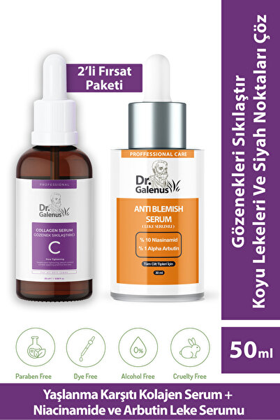 Dr. Galenus Dr.Galenus YaşlanmaKarşıtı Kolajen ve Leke Karşıtı Niacinamide&Ar...