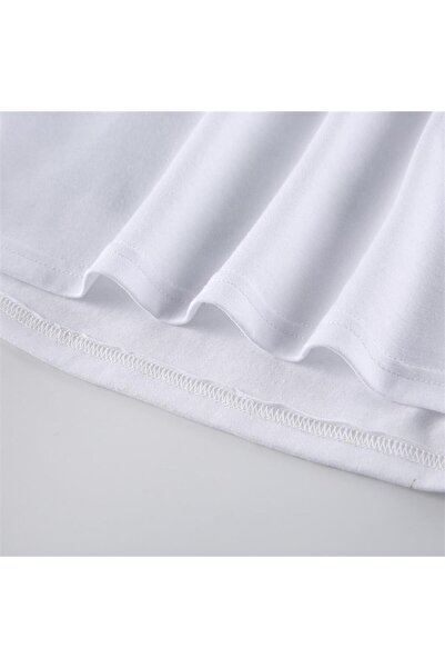 Touz Білий кроп-топ з принтом Hello Kitty