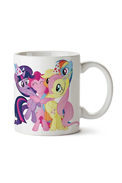 ART HEDİYE My-Little-Pony-PNG-Mesh Two Side Printed Mug