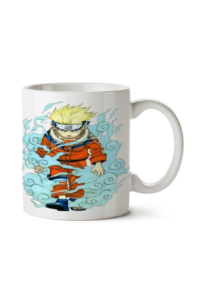ART HEDİYE كوب ناروتو أنيمي ناروتو اوزوماكي اوزوسونيك مطبوع على الجانبين