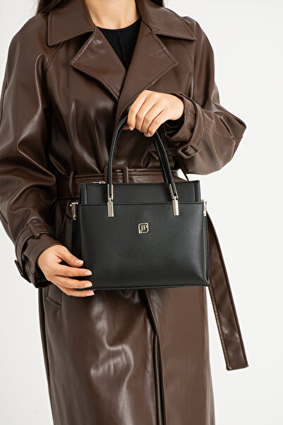 Just Polo Siyah Orta Boy Günlük Kullanıma Uygun Kadın Omuz Çantası shoulder b...