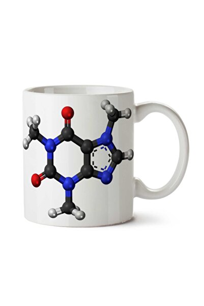 ART HEDİYE كوب مطبوع على الجانبين من Molecules-PNG للبيولوجيا الجزيئية