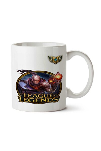 ART HEDİYE كوب Lucian LoL مطبوع على الجانبين