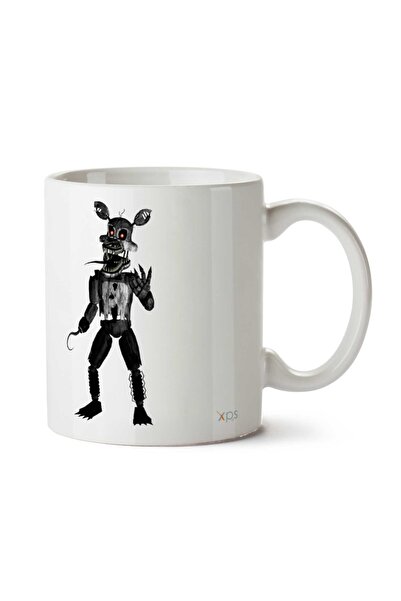 ART HEDİYE Nightmare-Foxy-PNG-Pic Two Side Printed Mug
