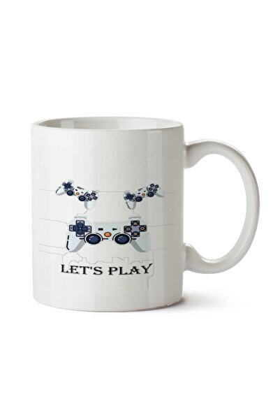 ART HEDİYE Let's play Network Network Two Sided Printed Mug