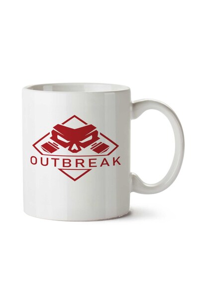 ART HEDİYE كوب مطبوع على الجانبين من OUT BREAK