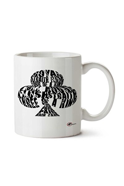 ART HEDİYE كوب نايبي باوس بوكر مطبوع على الجانبين