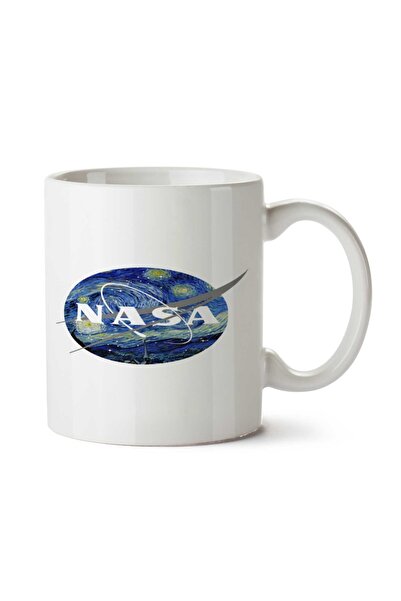 ART HEDİYE كوب ناسا ناسا مطبوع على الجانبين