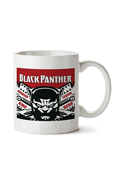 ART HEDİYE كوب بانتيرا نيجرا 4 مطبوع على الجانبين