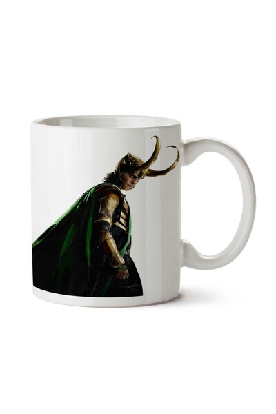 ART HEDİYE كوب لوكي مطبوع على الجانبين