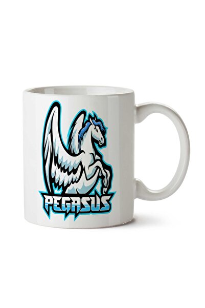 ART HEDİYE Pegasus Wing Two Side Printed Mug Cup