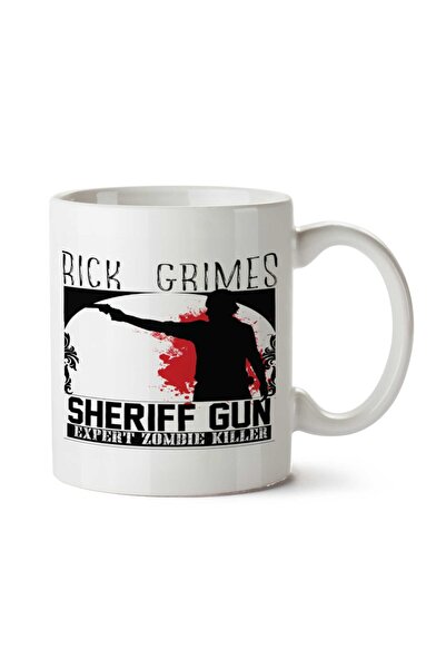 ART HEDİYE كوب ريك غريمز مطبوع على الجانبين