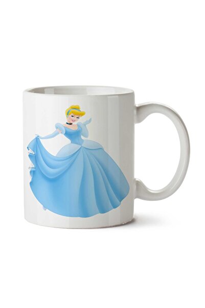 ART HEDİYE كوب مطبوع على الجانبين من Princess-Cinderella-PNG