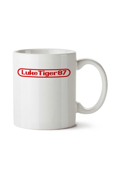 ART HEDİYE كوب لوك تايجر 87 مطبوع على الجانبين