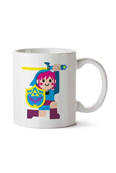 ART HEDİYE Link Simple Artwork Legend Of Zelda Two Sided Printed Mug