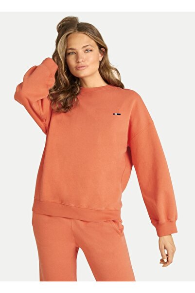 U.S. Polo Assn. KADIN KİREMİT BİSİKLET YAKA SWEATSHİRT