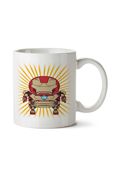ART HEDİYE MINI IRON MAN Two Side Printed Mug