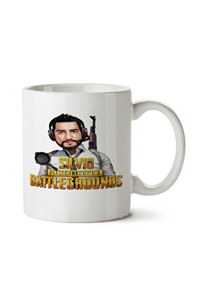 ART HEDİYE كوب PUBG Gun مطبوع على الجانبين