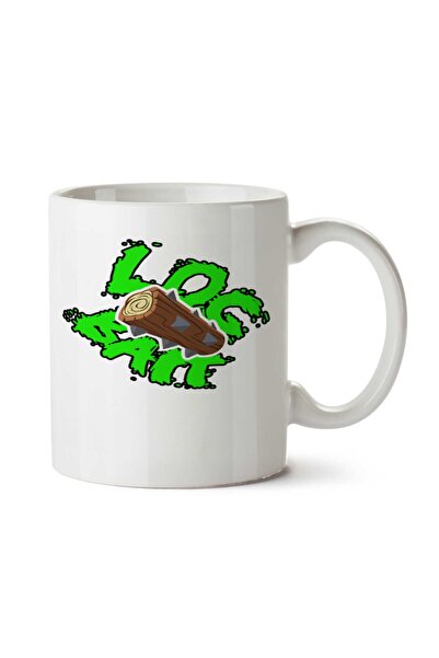 ART HEDİYE كوب LOG BAIT مطبوع على الجانبين