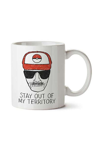 ART HEDİYE كوب Pokemon Go Heisenberg Stay Out Of My Territory Breaking Bad مط...