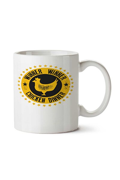 ART HEDİYE PUBG] كوب وينر وينر مطبوع على الجانبين