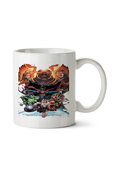 ART HEDİYE كوب Liaga Da justiça Heroes 111 مطبوع على الجانبين