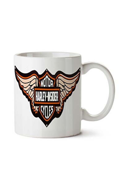 ART HEDİYE كوب موتور هارلي إنسايدر سيكلز مطبوع على الجانبين