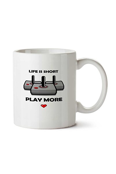 ART HEDİYE كوب مطبوع على الجانبين من Play More