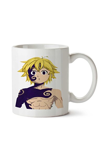 ART HEDİYE Nanatsu no Taizai - كوب Meliodas مطبوع على الجانبين