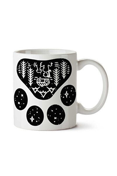 ART HEDİYE كوب مطبوع على الجانبين من My Dog My Friend