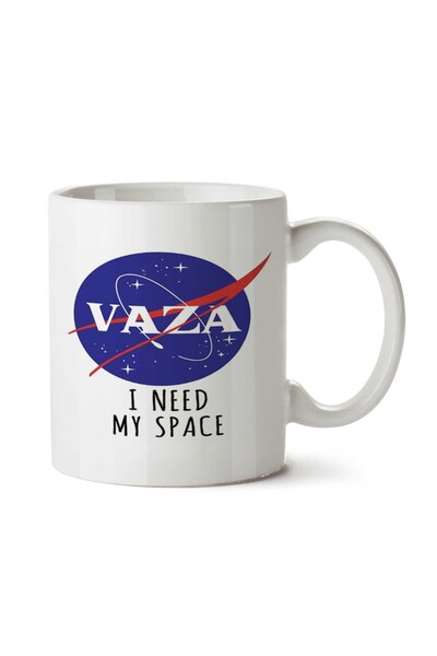 ART HEDİYE كوب ناسا فازا مطبوع من الجانبين