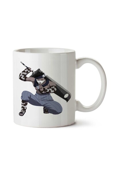 ART HEDİYE كوب ناروتو أنيمي كارتون مطبوع على الجانبين