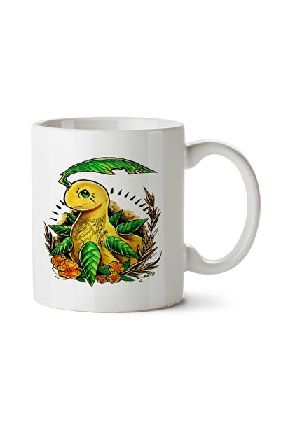 ART HEDİYE كوب بوكيمون، تشيكوريتا مطبوع على الجانبين