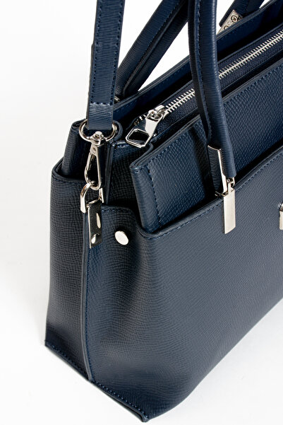 Just Polo Lacivert Orta Boy Günlük Kullanıma Uygun Kadın Omuz Çantası shoulde...