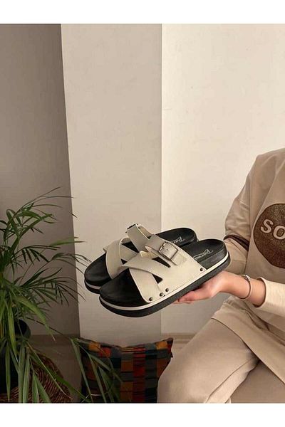 Behtah Kundura Anatomical Full Orthopedic Thick Heel Daily Non-Slip Sole Slippers