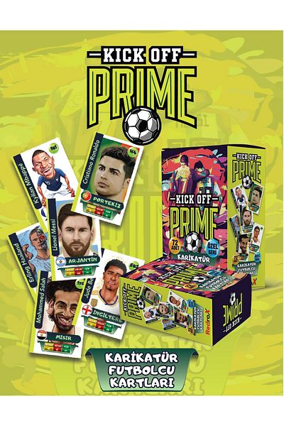 Redro Home Kick Off Prime Legendary Cartoon Footballers 2024 New Season Special 72 Pieces in Special Box