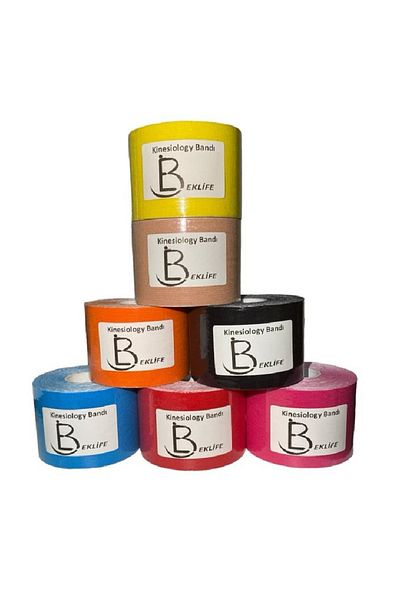 BekLife Kinesio Tape - Sports Tape - Pain Tape Yellow Color Kinesio Tape
