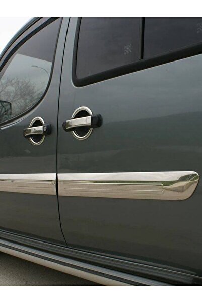 CarEste FİAT DOBLO 2006-2009 MODEL ARASI KROM YAN KAPI ÇITASI 4 PARÇA PASLANM...
