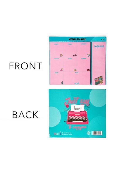 Şeker Ofisi Desktop Weekly Planner Retro