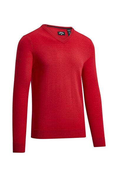 Callaway Thermal Merino Wool V-Neck Sweater - Erkek V Yaka Termal Yün Kazak