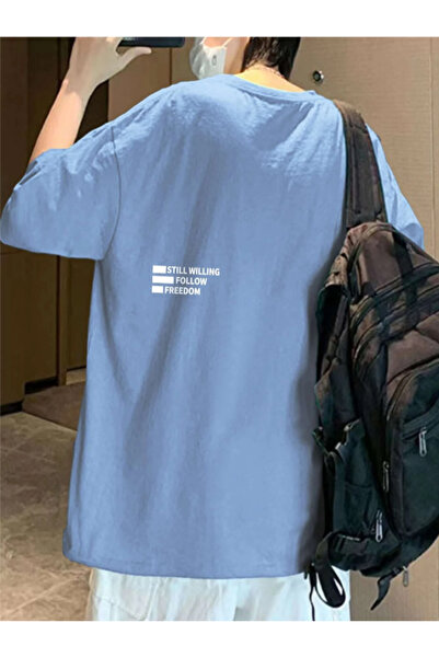 Revasser Unisex majica za žene/muškarce, šarene, prilagođene, široka, od četk...