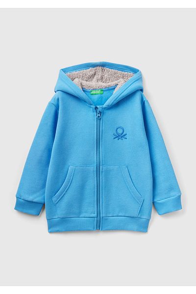 United Colors of Benetton Boy - Blue Benetton Logo Sweatshirt