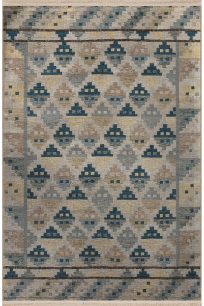 Rugs Modern Halı سجادة زخرفية عتيقة بتصميم إسكندنافي تحت عنوان باللون البيج و...