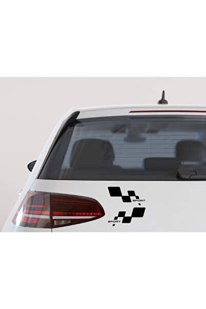 Şimdi Trend تصميم رياضي نافذة السيارة حروف 12x11 سم ملصق خلفي للسيارة نماذج ح...